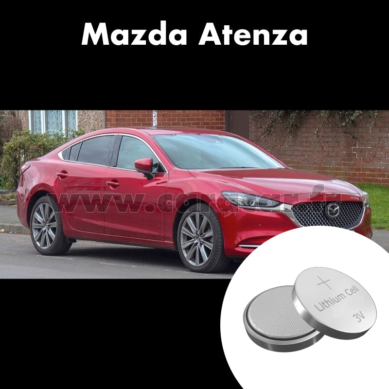 Pile clé Mazda Atenza 3 generation [2th restyling] (2018/2019). Pile de remplacement pour clé de voiture. Batterie de clé de voiture. 