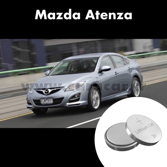 Pile clé Mazda Atenza GH [restyling] (2010/2013). Pile de remplacement pour clé de voiture. Batterie de clé de voiture. 