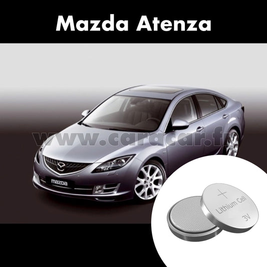 Pile clé Mazda Atenza GH (2007/2010). Pile de remplacement pour clé de voiture. Batterie de clé de voiture. 