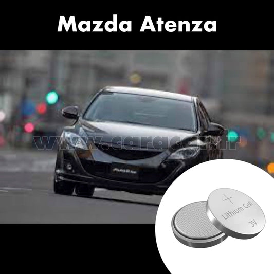 Pile clé Mazda Atenza GJ (2012/2014). Pile de remplacement pour clé de voiture. Batterie de clé de voiture. 