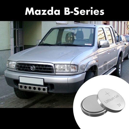 Pile clé Mazda B-Series 5 generation (1998/2002). Pile de remplacement pour clé de voiture. Batterie de clé de voiture. 