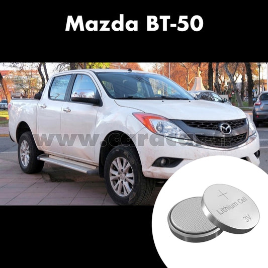 Pile clé Mazda BT-50 2 generation [restyling] (2015/2020). Pile de remplacement pour clé de voiture. Batterie de clé de voiture. 