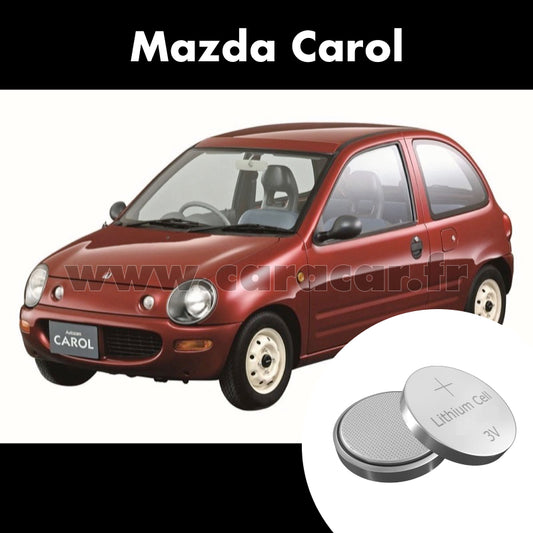 Pile clé Mazda Carol 4 generation (HB12S, HB22S) (1999/2004). Pile de remplacement pour clé de voiture. Batterie de clé de voiture. 