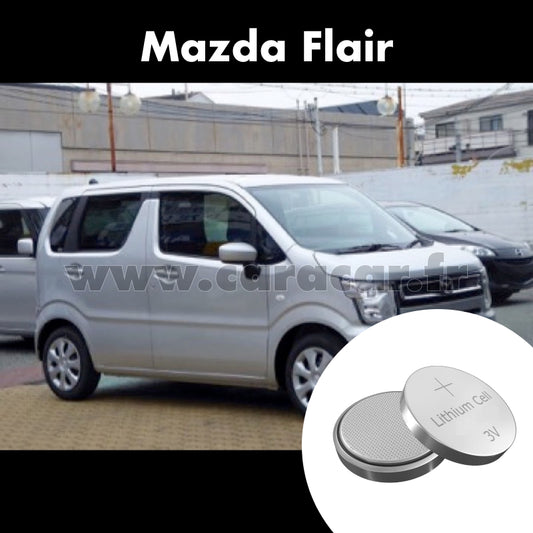 Pile clé Mazda Flair 2 generation (2017/2023). Pile de remplacement pour clé de voiture. Batterie de clé de voiture. 