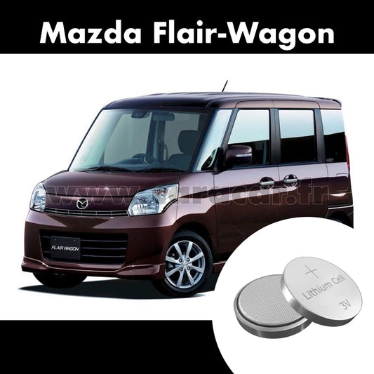 Pile clé Mazda Flair Wagon 2 generation [restyling] (2015/2018). Pile de remplacement pour clé de voiture. Batterie de clé de voiture. 