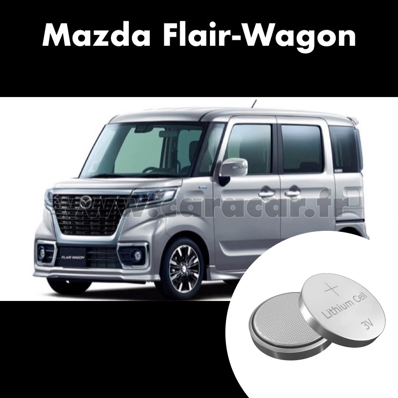 Pile clé Mazda Flair Wagon 3 generation (2017/2023). Pile de remplacement pour clé de voiture. Batterie de clé de voiture. 
