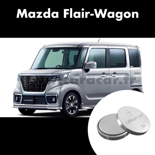 Pile clé Mazda Flair Wagon 3 generation (2017/2023). Pile de remplacement pour clé de voiture. Batterie de clé de voiture. 