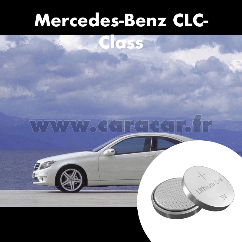 Pile clé Mercedes-Benz CLC-Class CL203 [restyling] (2008/2011). Pile de remplacement pour clé de voiture. Batterie de clé de voiture. 