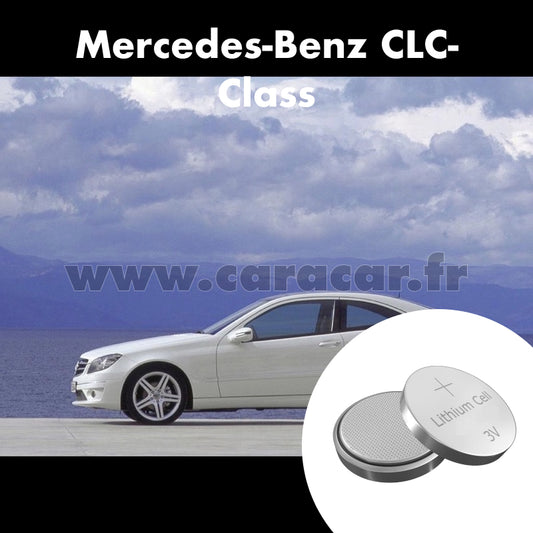 Pile clé Mercedes-Benz CLC-Class CL203 [restyling] (2008/2011). Pile de remplacement pour clé de voiture. Batterie de clé de voiture. 