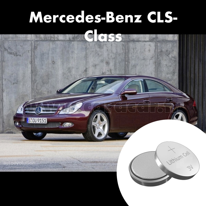 Pile clé Mercedes-Benz CLS-Class C219 [restyling] (2008/2010). Pile de remplacement pour clé de voiture. Batterie de clé de voiture. 