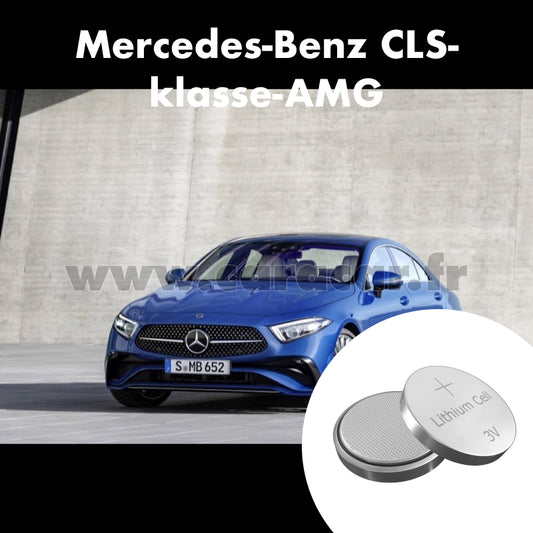 Pile clé Mercedes-Benz CLS-klasse AMG 3 generation (C257) [restyling] (2021/2023). Pile de remplacement pour clé de voiture. Batterie de clé de voiture. 