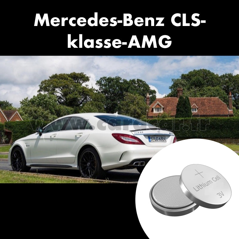 Pile clé Mercedes-Benz CLS-klasse AMG C218 [restyling] (2014/null). Pile de remplacement pour clé de voiture. Batterie de clé de voiture. 