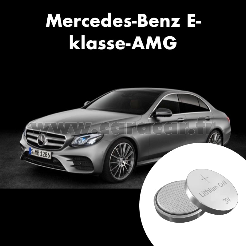 Pile clé Mercedes-Benz E-klasse AMG 5 generation (W213) [restyling] (2020/2023). Pile de remplacement pour clé de voiture. Batterie de clé de voiture. 