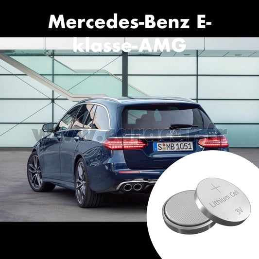 Pile clé Mercedes-Benz E-klasse AMG W213 (2016/2019). Pile de remplacement pour clé de voiture. Batterie de clé de voiture. 
