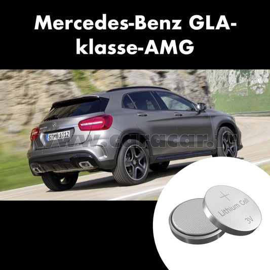 Pile clé Mercedes-Benz GLA-klasse AMG 1 generation (X156) (2014/2017). Pile de remplacement pour clé de voiture. Batterie de clé de voiture. 