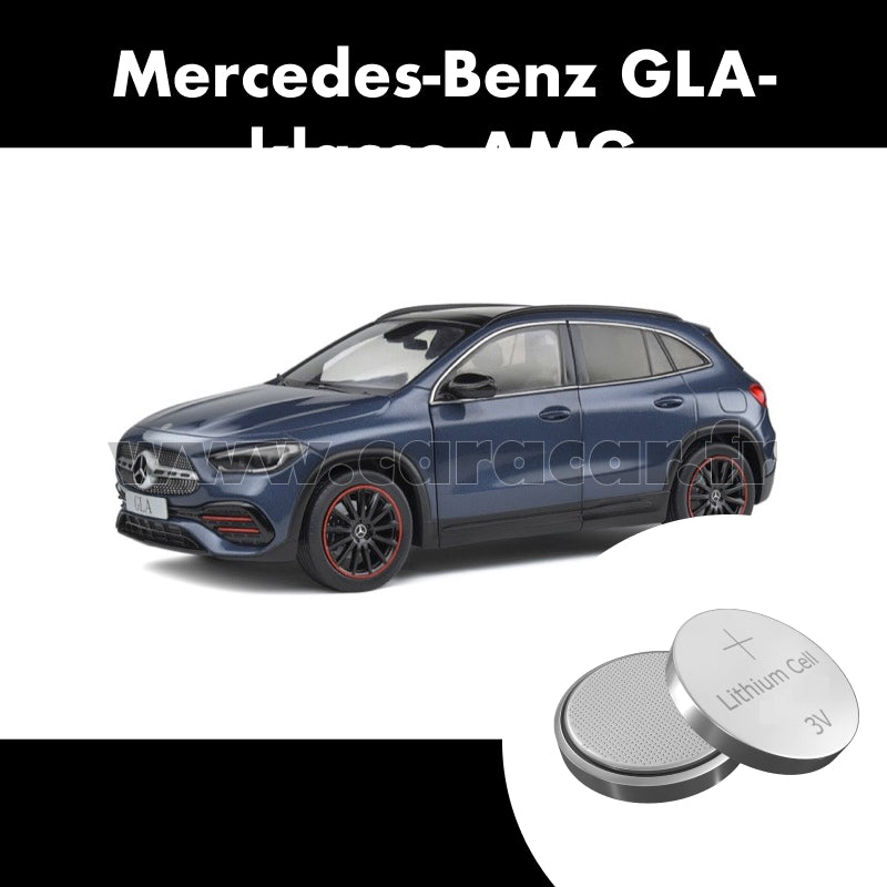 Pile clé Mercedes-Benz GLA-klasse AMG  2 generation (H247) [restyling] (2019/2019). Pile de remplacement pour clé de voiture. Batterie de clé de voiture. 