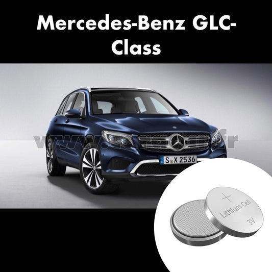 Pile clé Mercedes-Benz GLC-Class X253/C253 [restyling] (2019/2020). Pile de remplacement pour clé de voiture. Batterie de clé de voiture. 