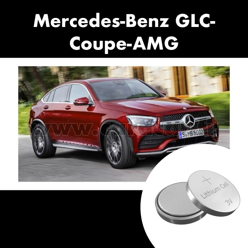 Pile pour clé de Mercedes-Benz GLC Coupe AMG C253 [restyling] (2019/ ...