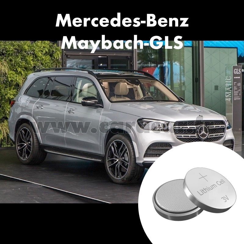 Pile clé Mercedes-Benz Maybach GLS 1 generation (2019/2023). Pile de remplacement pour clé de voiture. Batterie de clé de voiture. 