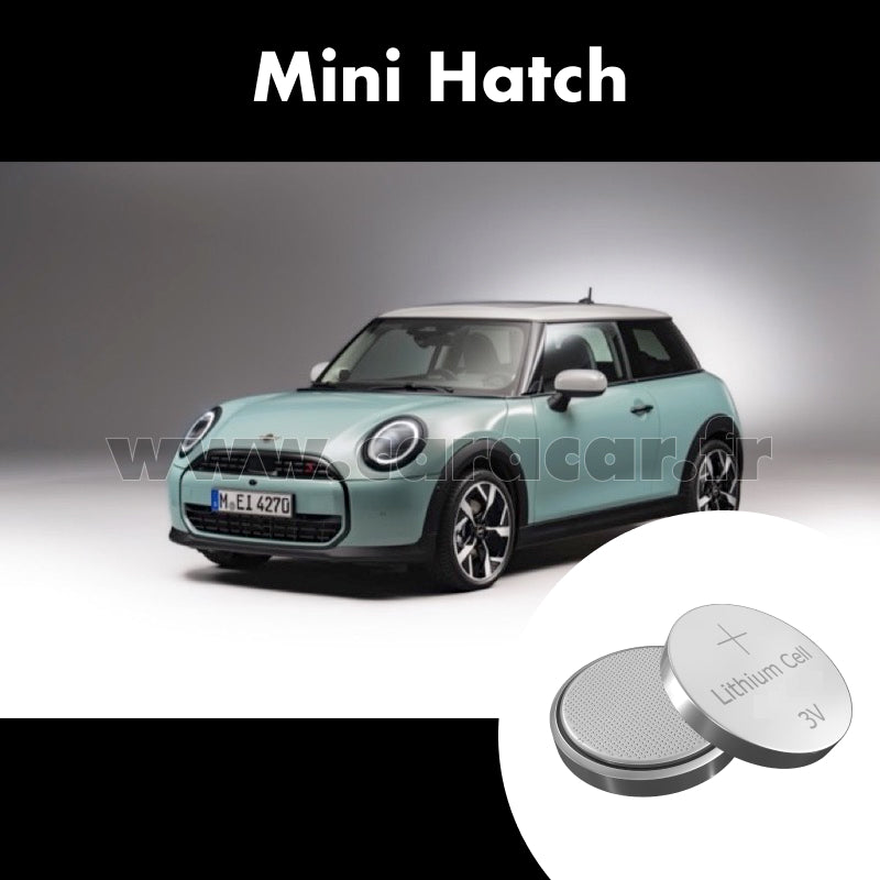 Pile clé Mini Hatch F56 [restyling] (2018/2019). Pile de remplacement pour clé de voiture. Batterie de clé de voiture. 