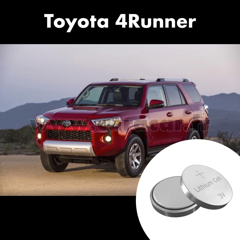 Pile clé Toyota 4Runner 5 generation [restyling] (2013/2023). Pile de remplacement pour clé de voiture. Batterie de clé de voiture. 