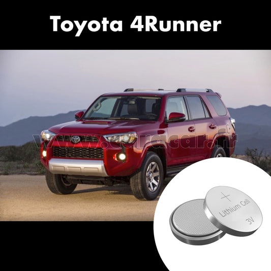 Pile clé Toyota 4Runner 5 generation (2009/2013). Pile de remplacement pour clé de voiture. Batterie de clé de voiture. 