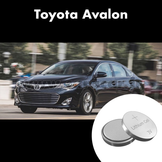 Pile clé Toyota Avalon 4 generation [restyling] (2015/2018). Pile de remplacement pour clé de voiture. Batterie de clé de voiture. 