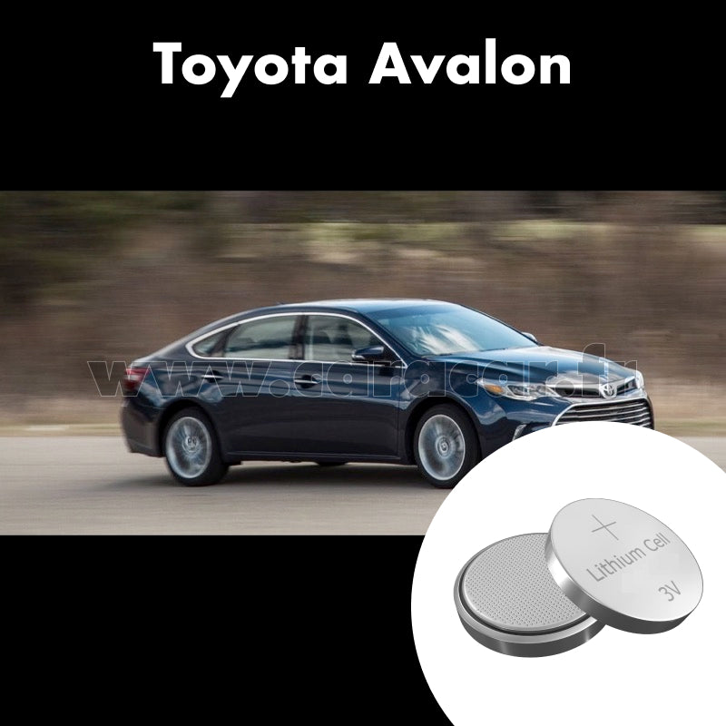 Pile clé Toyota Avalon 5 generation (2018/2023). Pile de remplacement pour clé de voiture. Batterie de clé de voiture. 