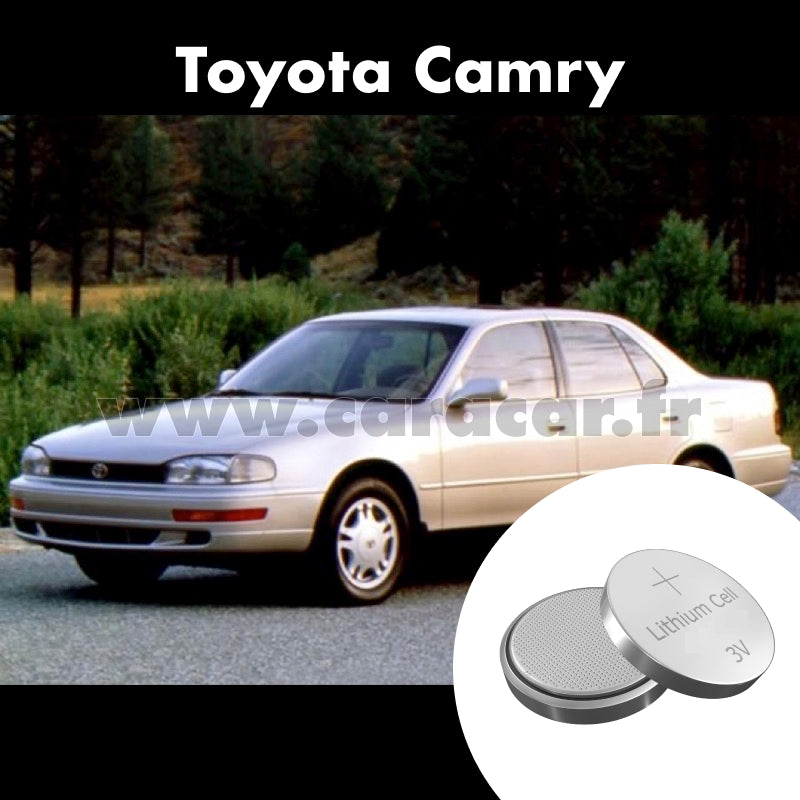 Pile clé Toyota Camry V30 [restyling] (1992/1994). Pile de remplacement pour clé de voiture. Batterie de clé de voiture. 