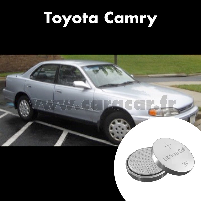 Pile clé Toyota Camry V40 [restyling] (1996/1998). Pile de remplacement pour clé de voiture. Batterie de clé de voiture. 