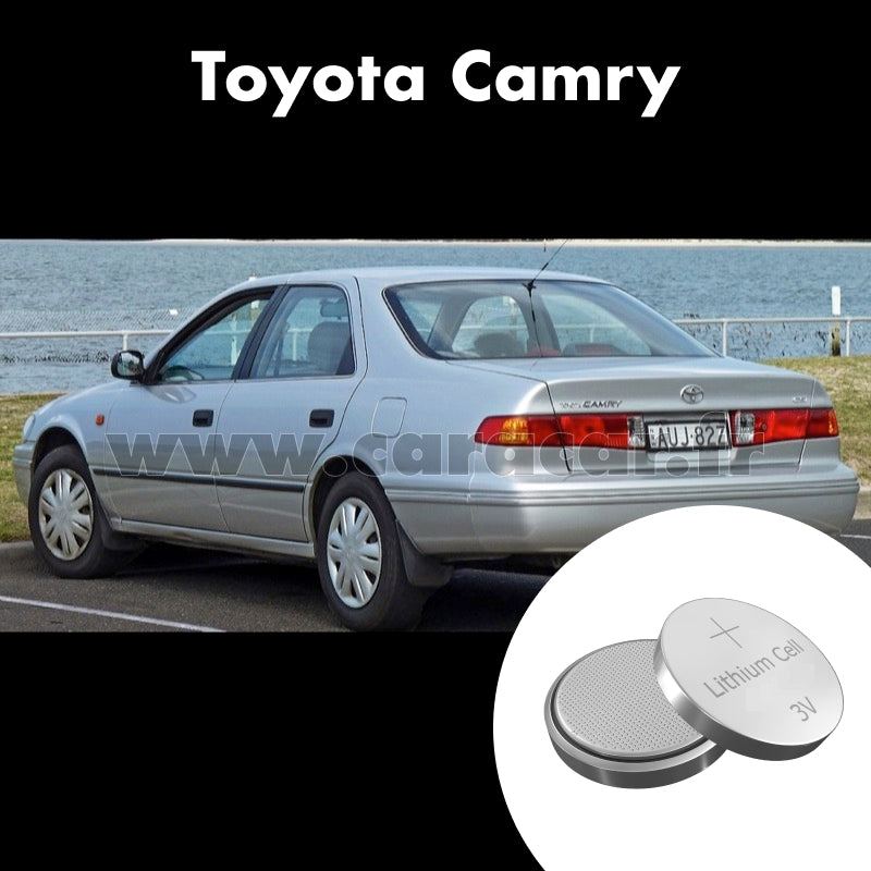 Pile clé Toyota Camry XV20 [restyling] (2000/2001). Pile de remplacement pour clé de voiture. Batterie de clé de voiture. 