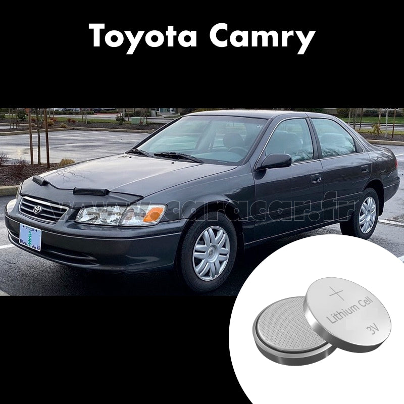 Pile clé Toyota Camry XV30 (2001/2004). Pile de remplacement pour clé de voiture. Batterie de clé de voiture. 