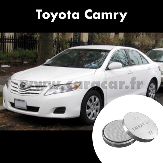 Pile clé Toyota Camry XV50 (2011/2014). Pile de remplacement pour clé de voiture. Batterie de clé de voiture. 