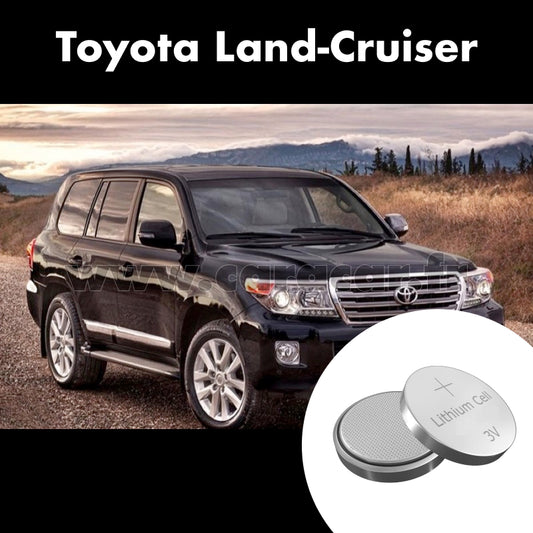 Pile clé Toyota Land Cruiser 200 Series [restyling] 1 (2012/2015). Pile de remplacement pour clé de voiture. Batterie de clé de voiture. 