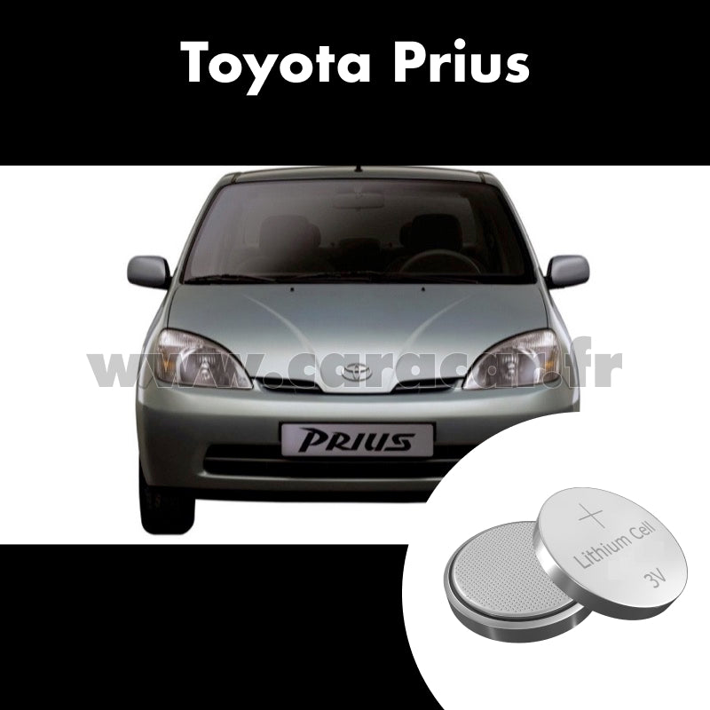 Pile clé Toyota Prius 1 generation (1997/2003). Pile de remplacement pour clé de voiture. Batterie de clé de voiture. 