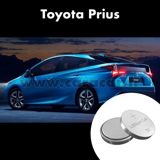 Pile clé Toyota Prius 4 generation [restyling] (XW50) (2018/2023). Pile de remplacement pour clé de voiture. Batterie de clé de voiture. 