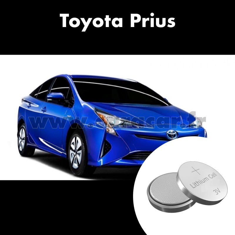 Pile clé Toyota Prius 4 generation (2015/2023). Pile de remplacement pour clé de voiture. Batterie de clé de voiture. 