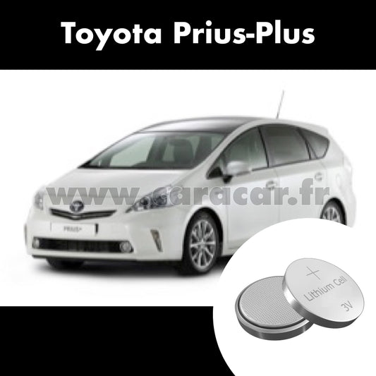 Pile clé Toyota Prius Plus 1 generation (2012/2020). Pile de remplacement pour clé de voiture. Batterie de clé de voiture. 