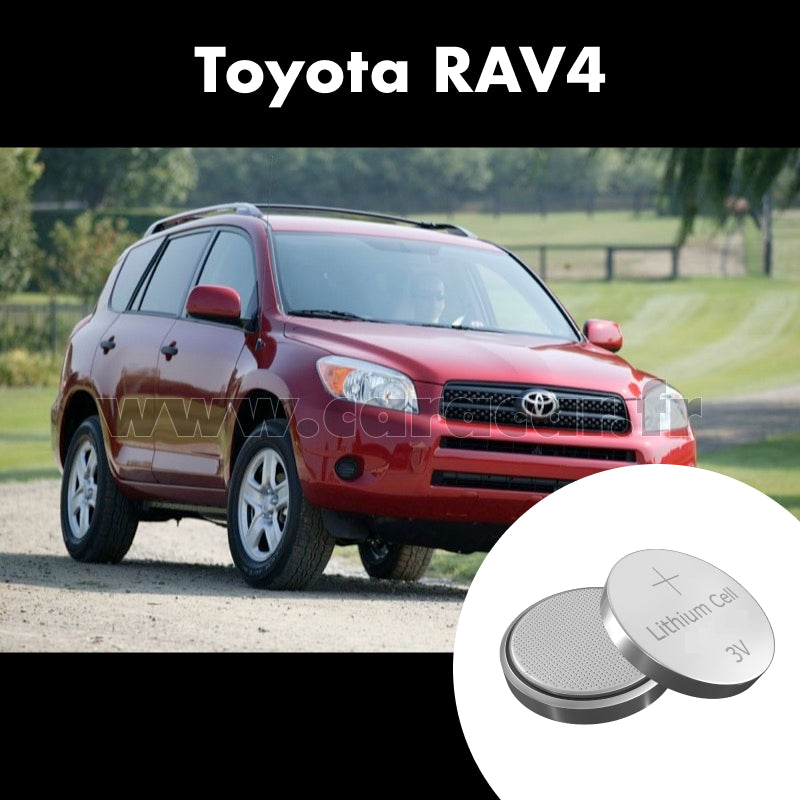 Pile clé Toyota RAV4 3 generation (2005/2008). Pile de remplacement pour clé de voiture. Batterie de clé de voiture. 