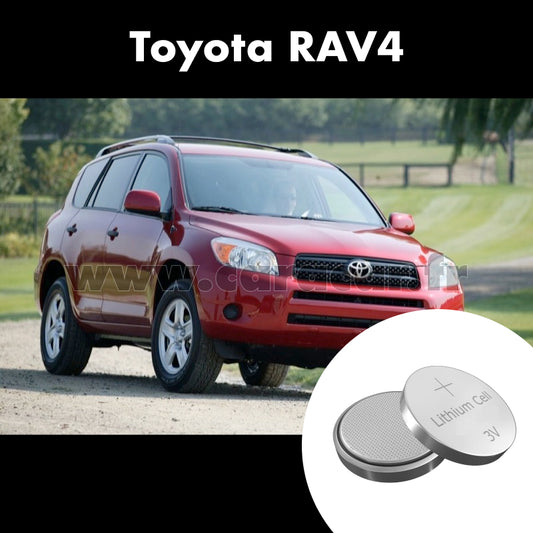 Pile clé Toyota RAV4 3 generation (2005/2008). Pile de remplacement pour clé de voiture. Batterie de clé de voiture. 
