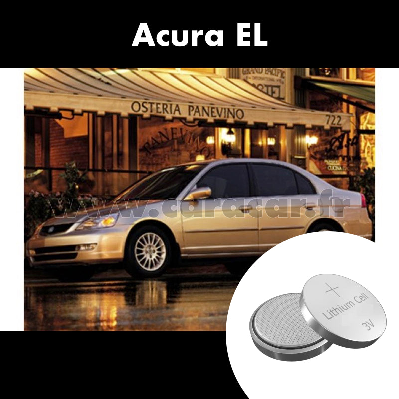 Pile clé Acura EL 2 generation (2001/2003)