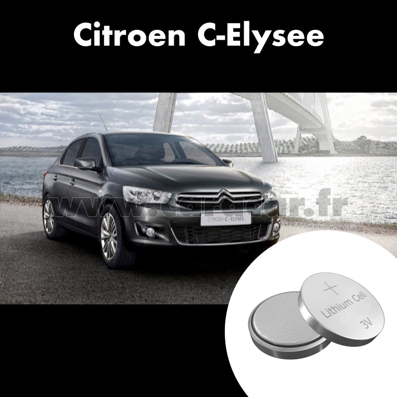 Pile clé Citroen C-Elysee 2 generation (2012/2017)