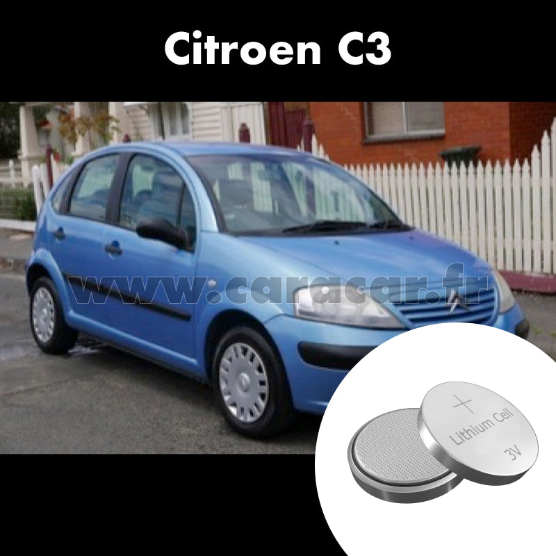 Pile clé Citroen C3 1 generation (2002/2010)