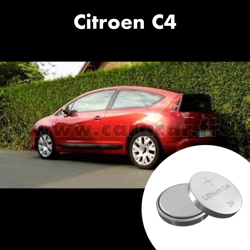 Pile clé Citroen C4 1 generation (2004/2008)