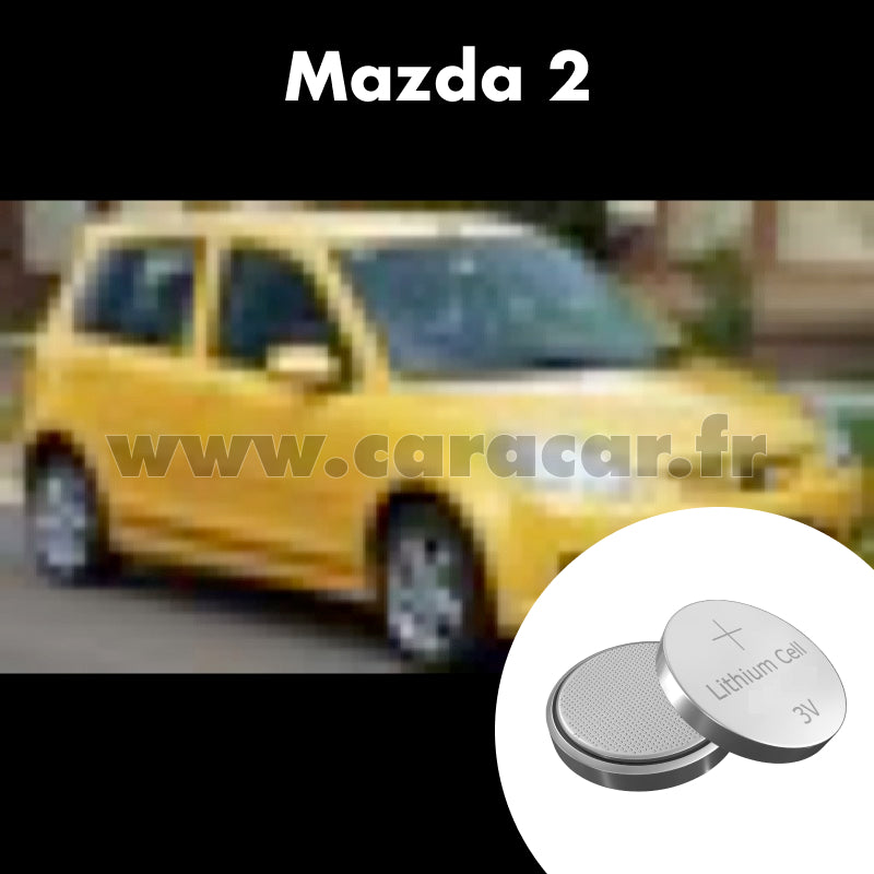 Pile clé Mazda 2 DE (2007/2010)