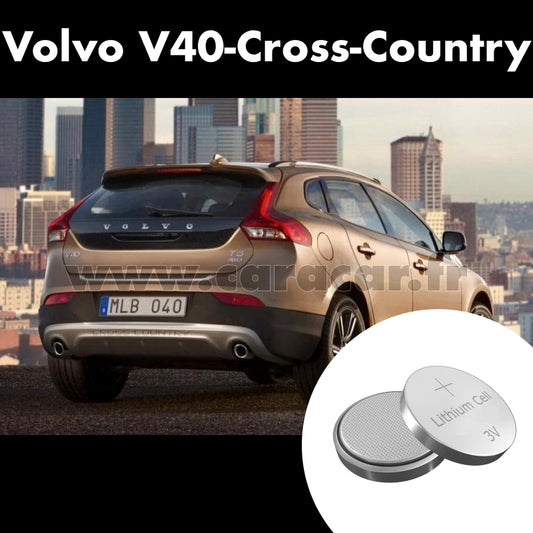 Pile clé Volvo V40 Cross Country 1 generation [restyling] (2016/2020)